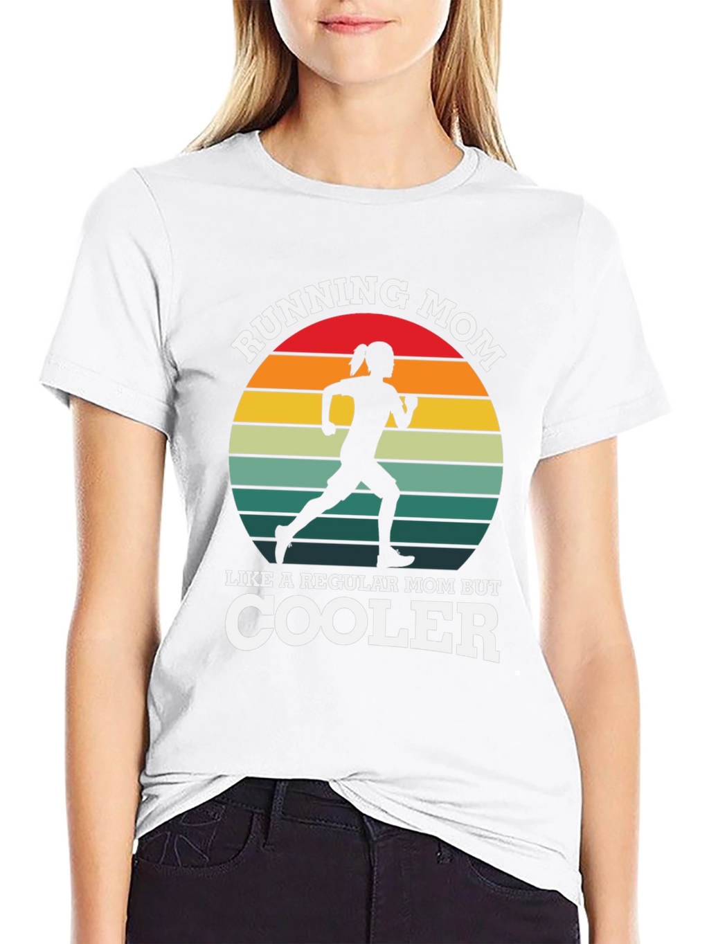 Running Mom T-Shirt - Cool Mom Apparel