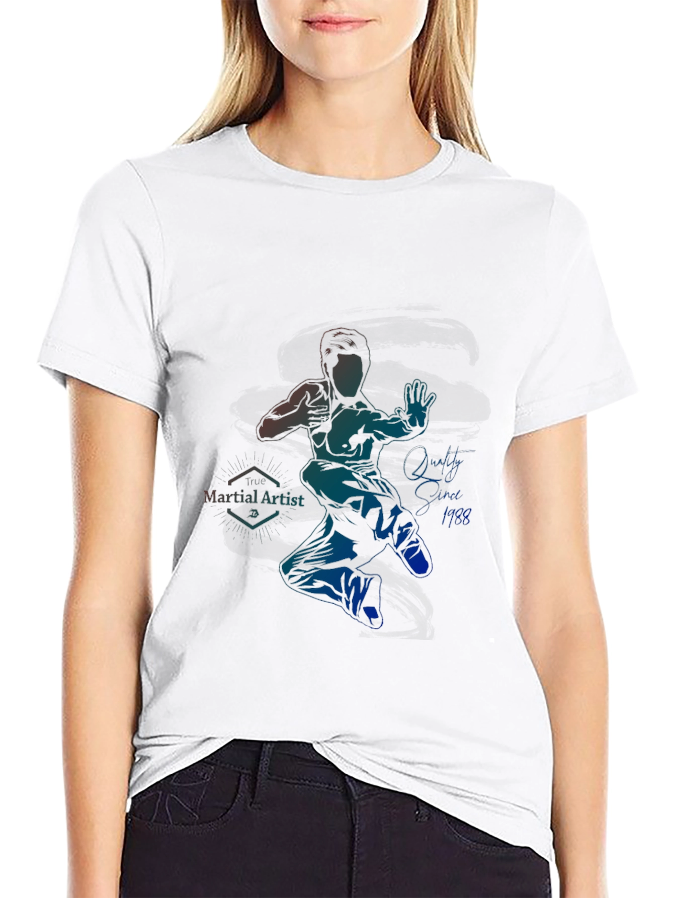 Martial Artist Graphic T-Shirt