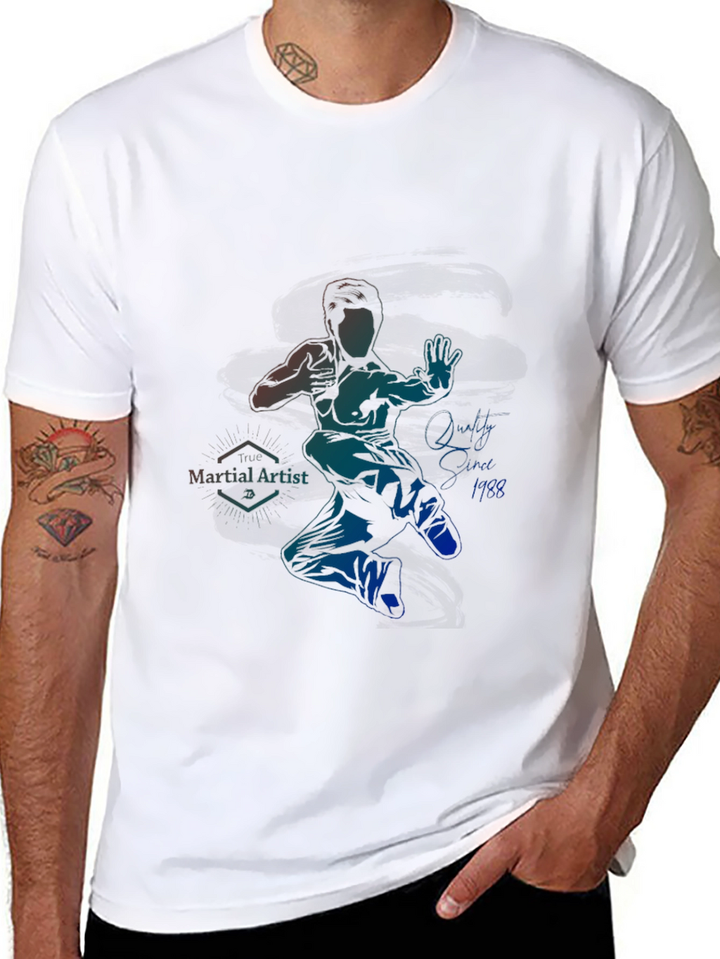 Martial Artist Graphic T-Shirt