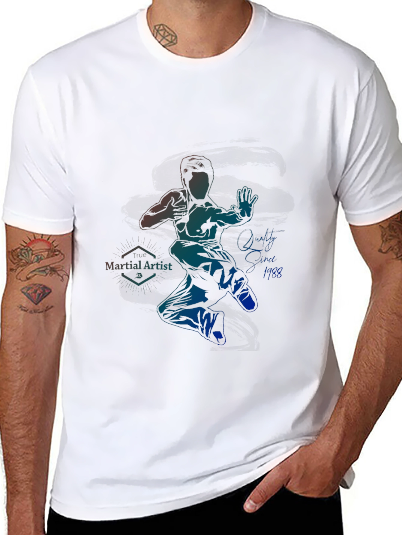 Martial Artist Graphic T-Shirt