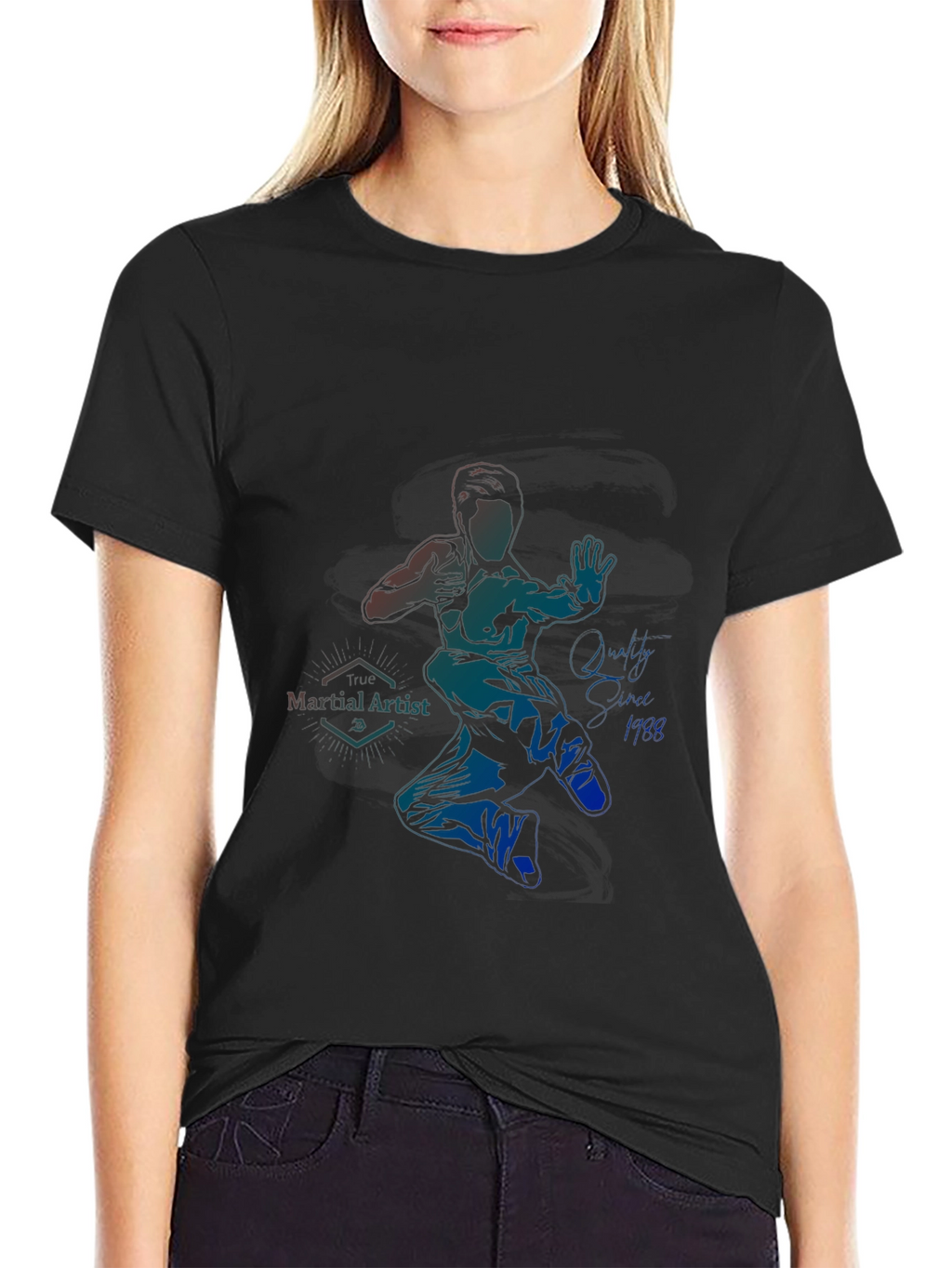 Martial Artist Graphic T-Shirt