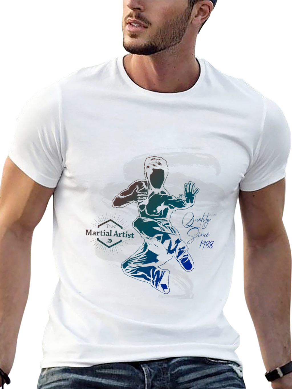 Martial Artist Graphic T-Shirt