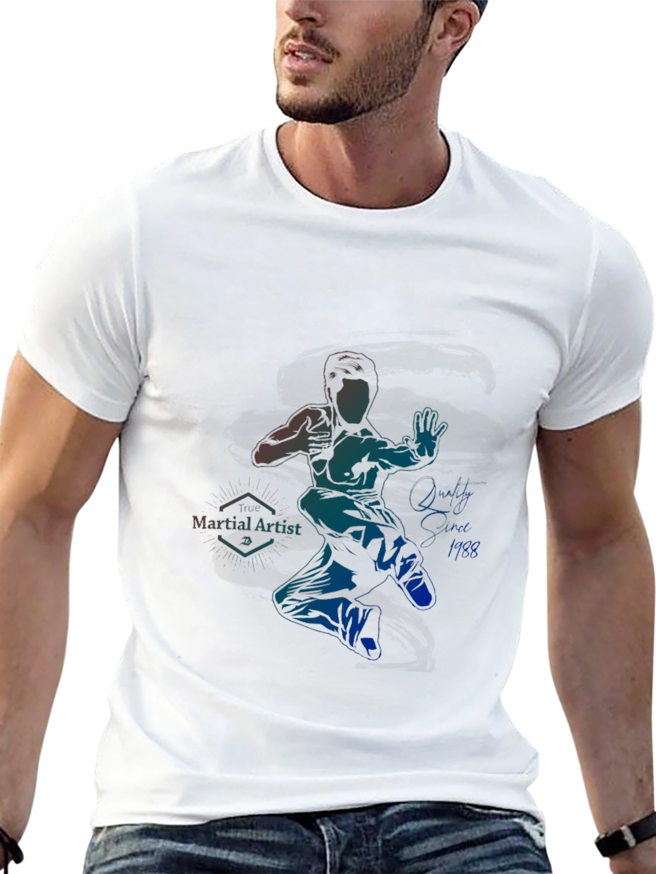 Martial Artist Graphic T-Shirt