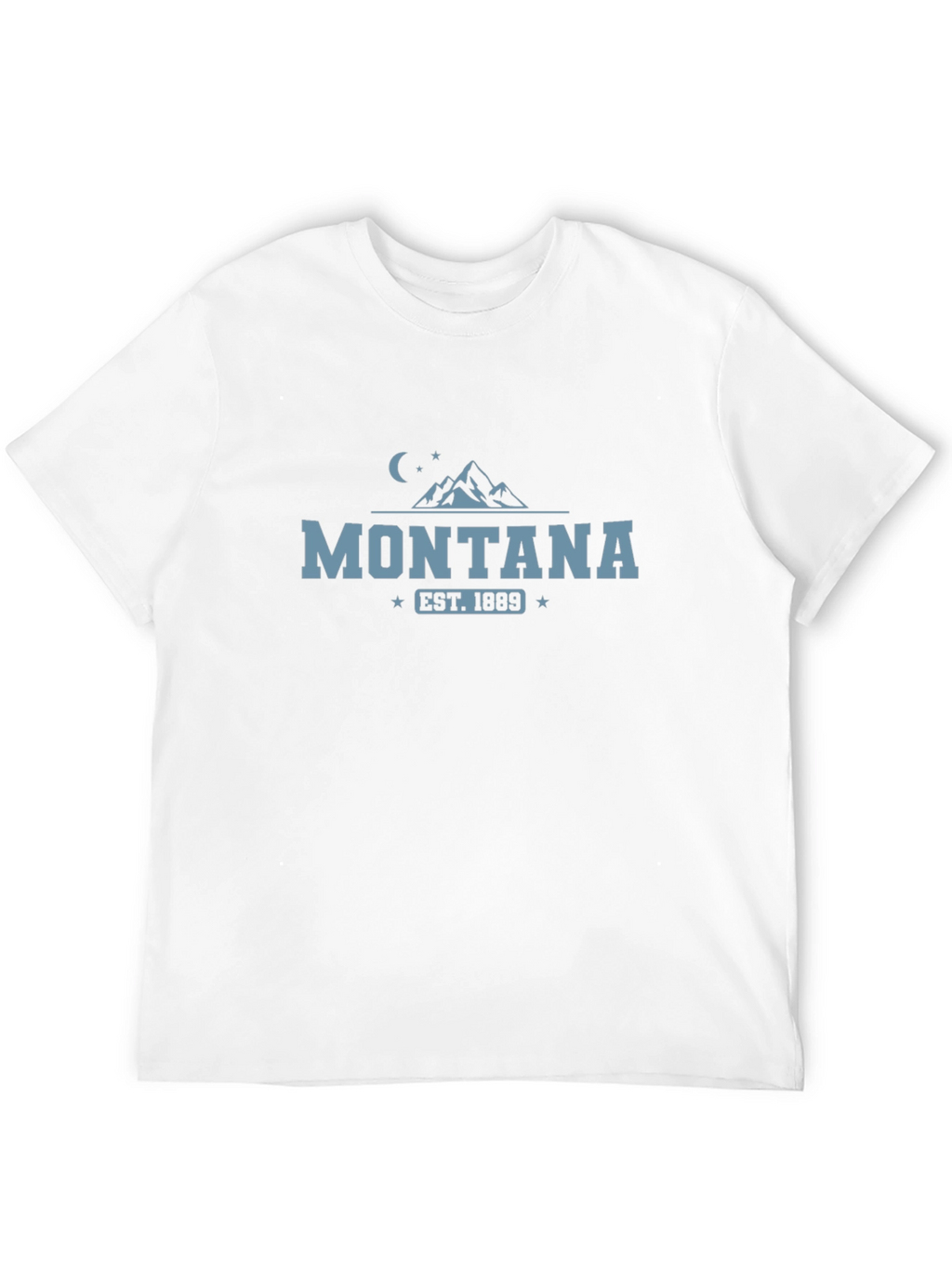 Montana Est. 1889 Graphic Tee - Mountain Design