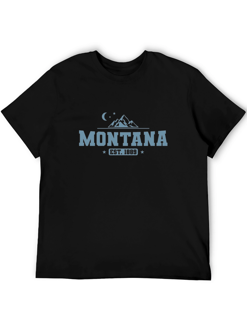Montana Est. 1889 Graphic Tee - Mountain Design