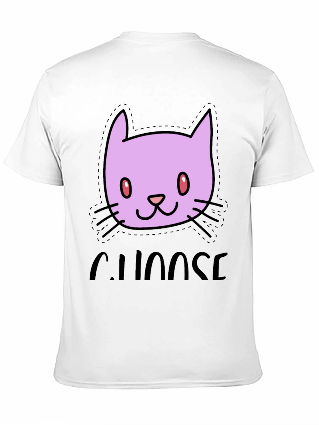 Choose Chaos Cat T-Shirt - Stylish Graphic Tee
