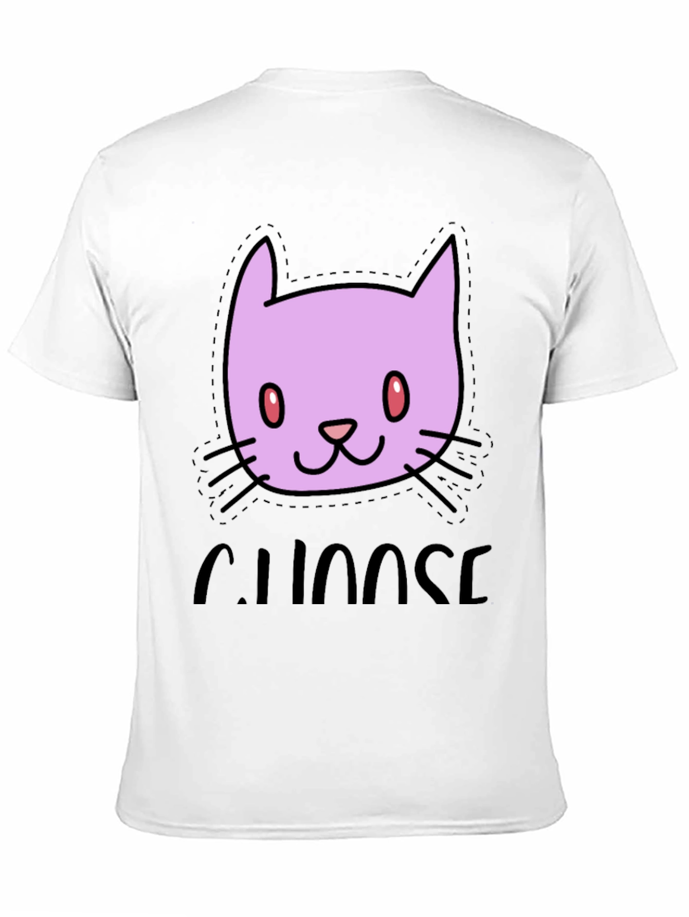 Choose Chaos Cat T-Shirt - Stylish Graphic Tee