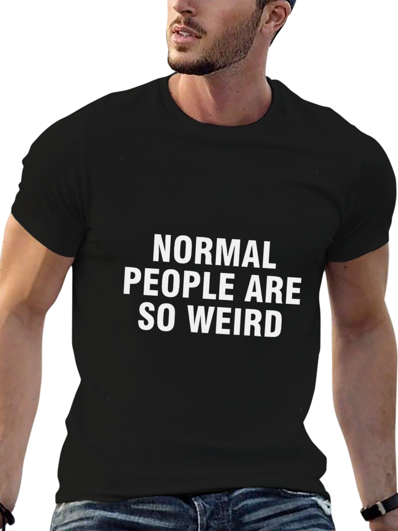 Normal People Are So Weird Graphic Tee