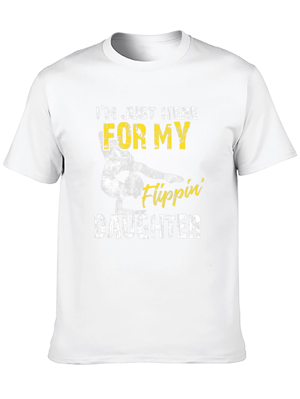 Gymnastics Dad Tee: Flippin Daughter T-Shirt