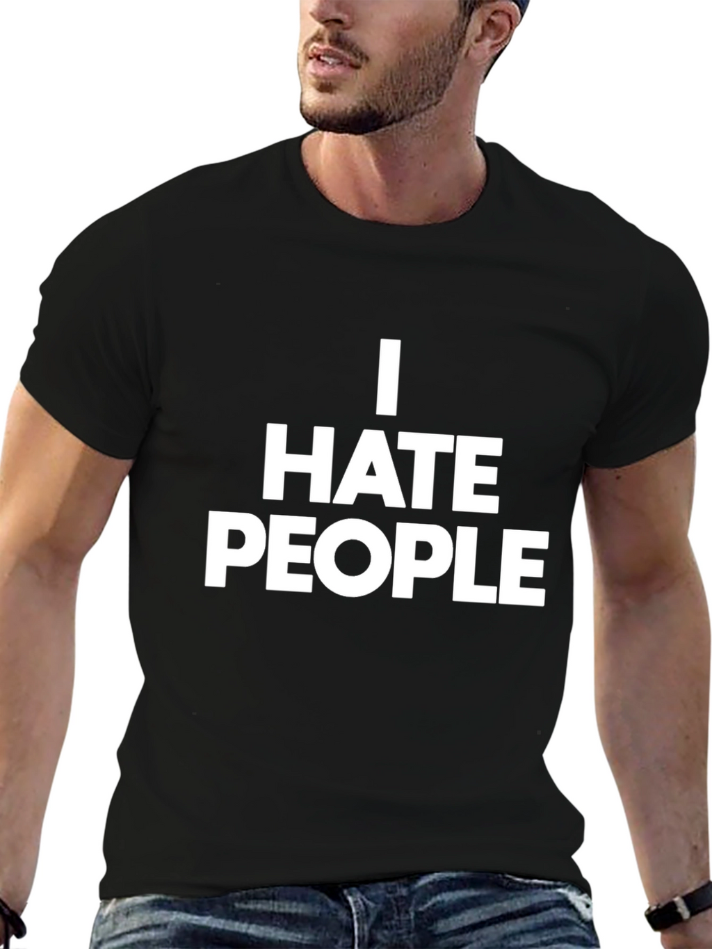 I Hate People T-Shirt - Bold Statement Tee