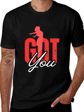 Got You Graphic Tee - Black Casual T-Shirt