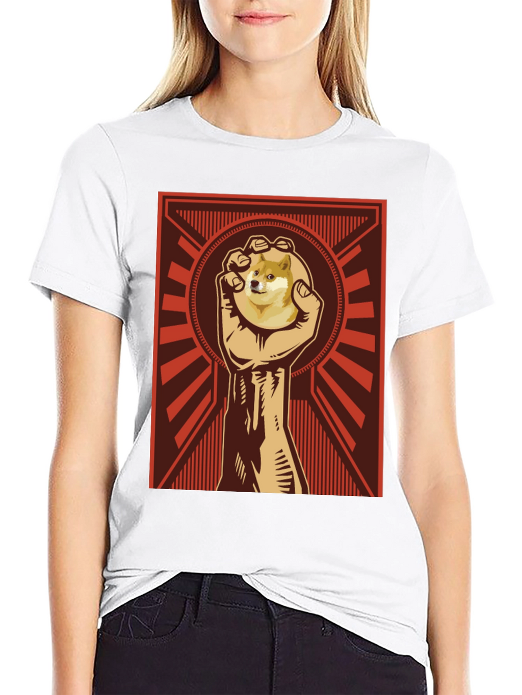 Doge Meme T-Shirt - Fist Graphic Tee