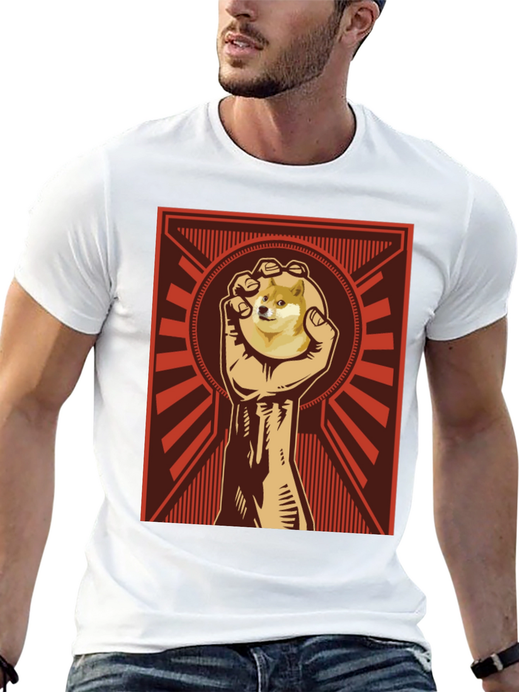 Doge Meme T-Shirt - Fist Graphic Tee