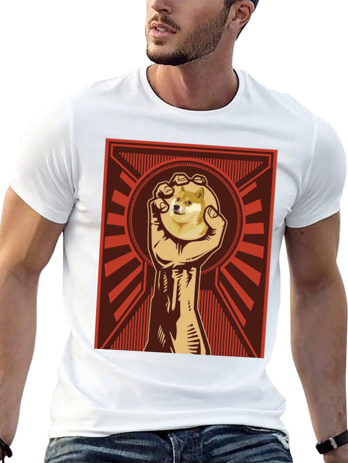Doge Meme T-Shirt - Fist Graphic Tee