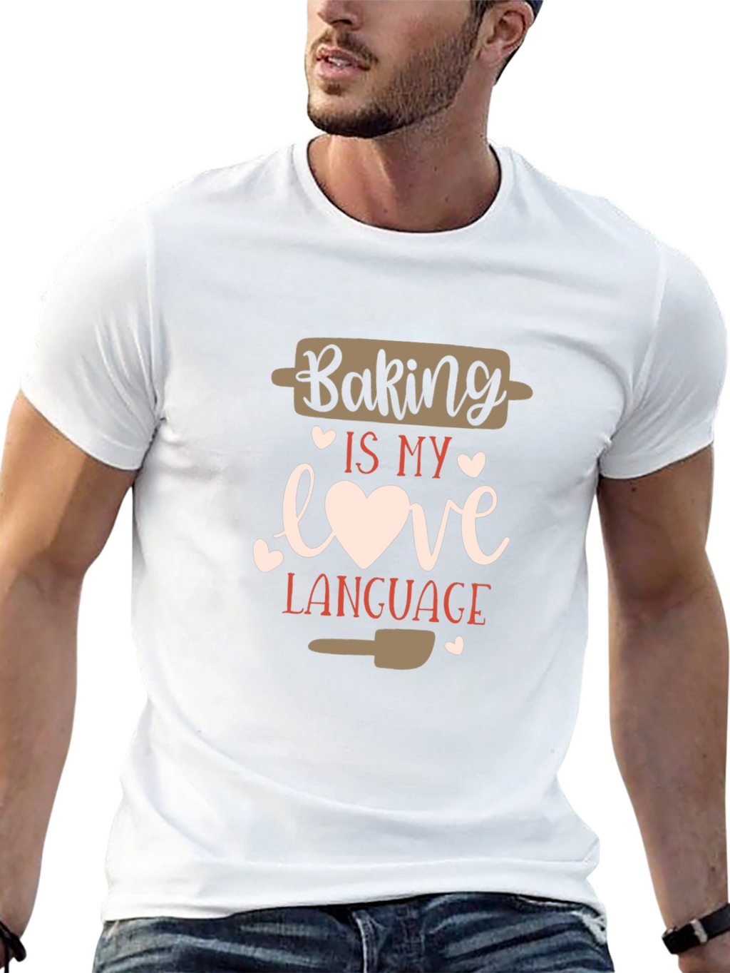 Baking is My Love Language Graphic T-Shirt