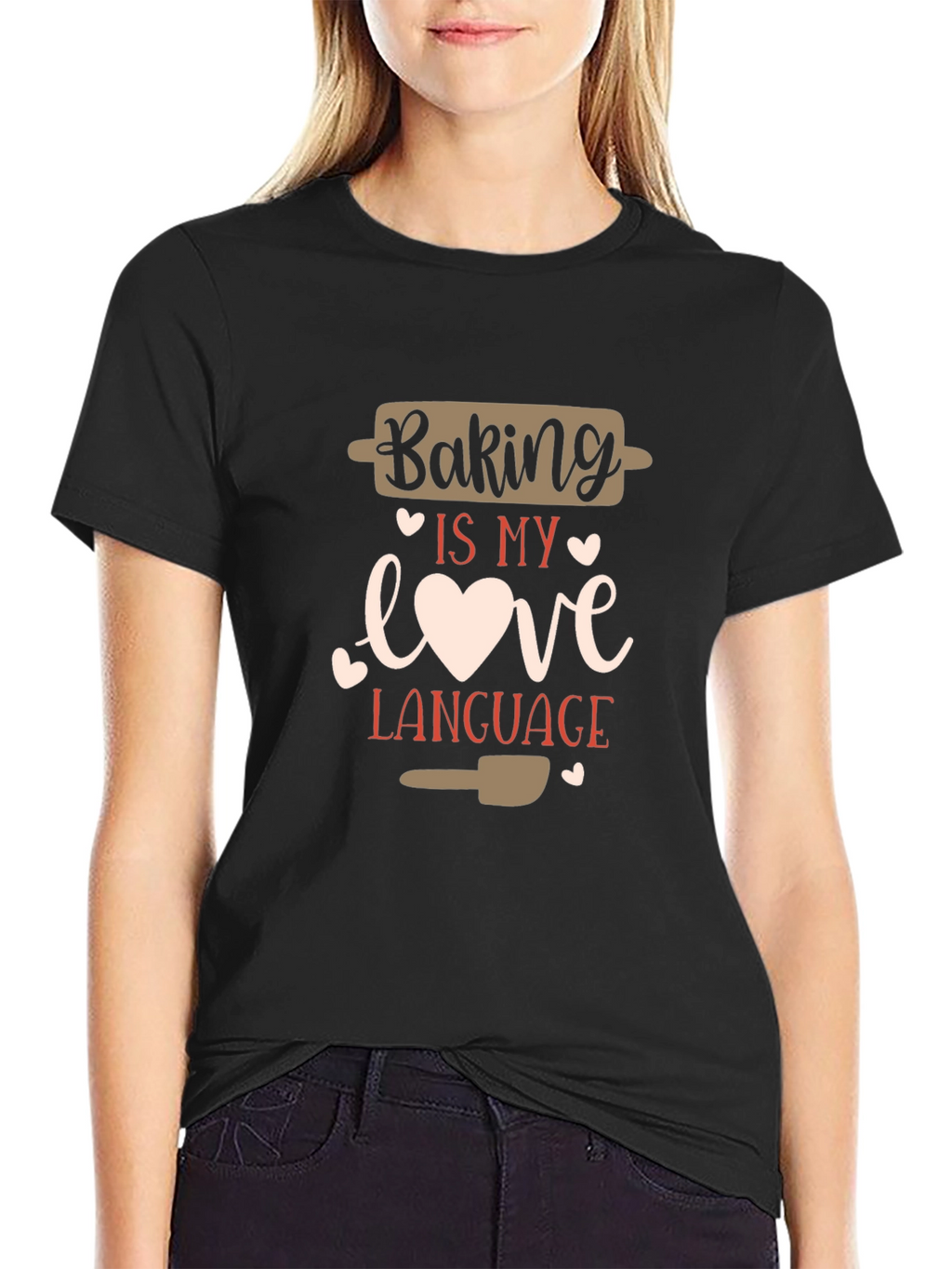 Baking is My Love Language Graphic T-Shirt