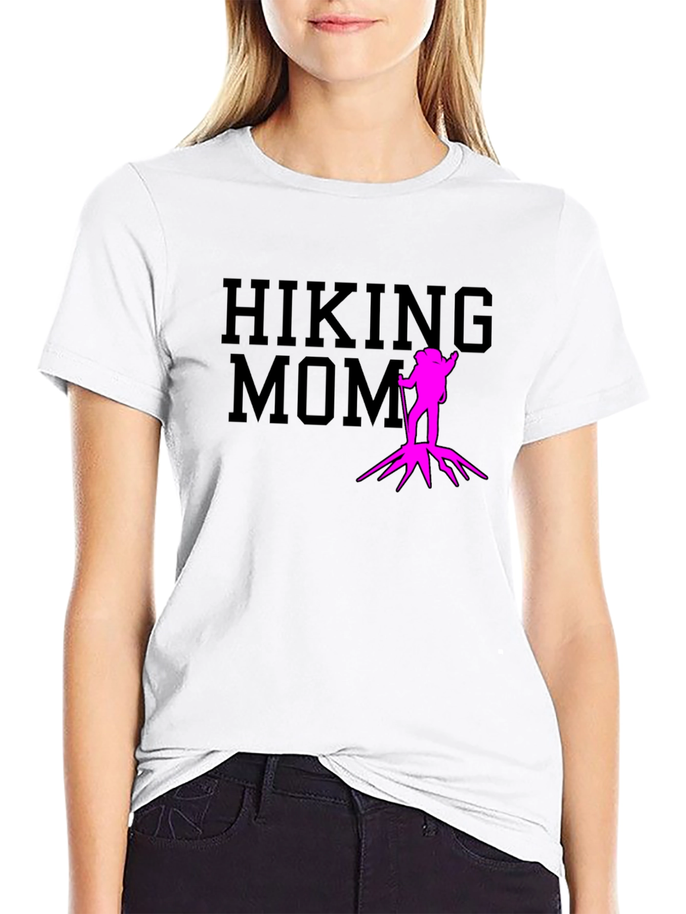 Hiking Mom Graphic T-Shirt