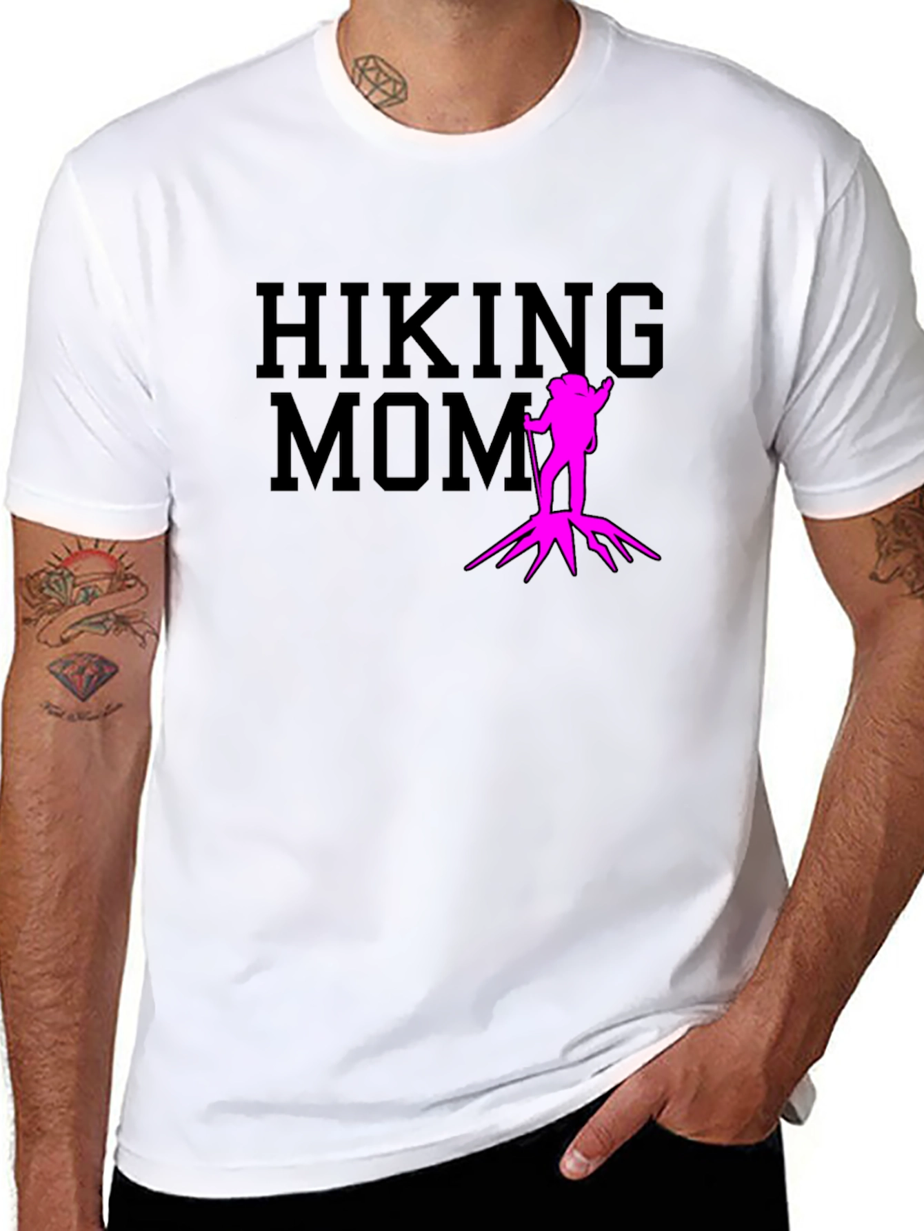 Hiking Mom Graphic T-Shirt