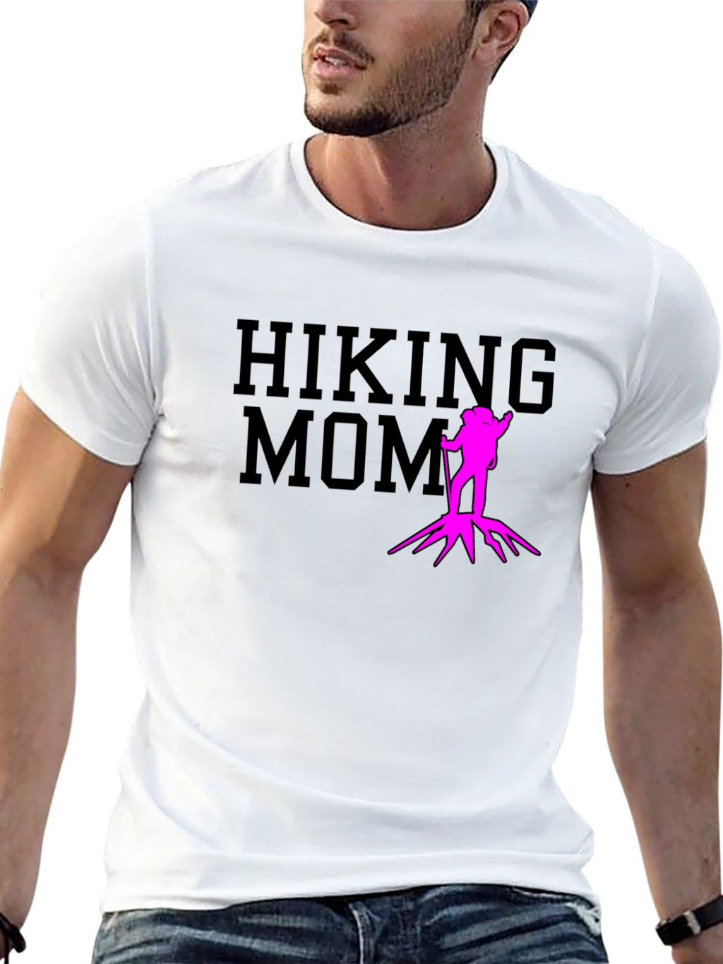 Hiking Mom Graphic T-Shirt