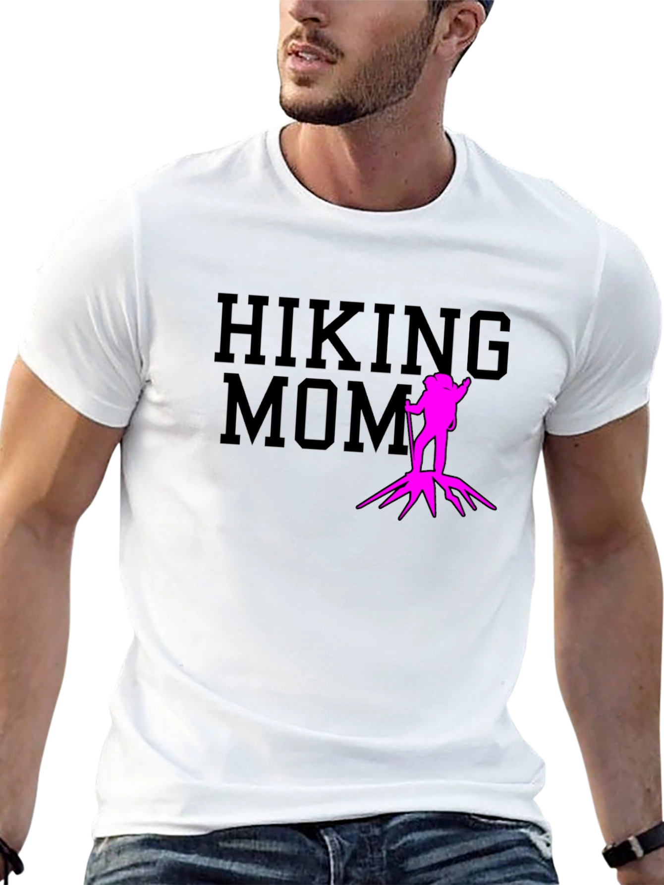 Hiking Mom Graphic T-Shirt