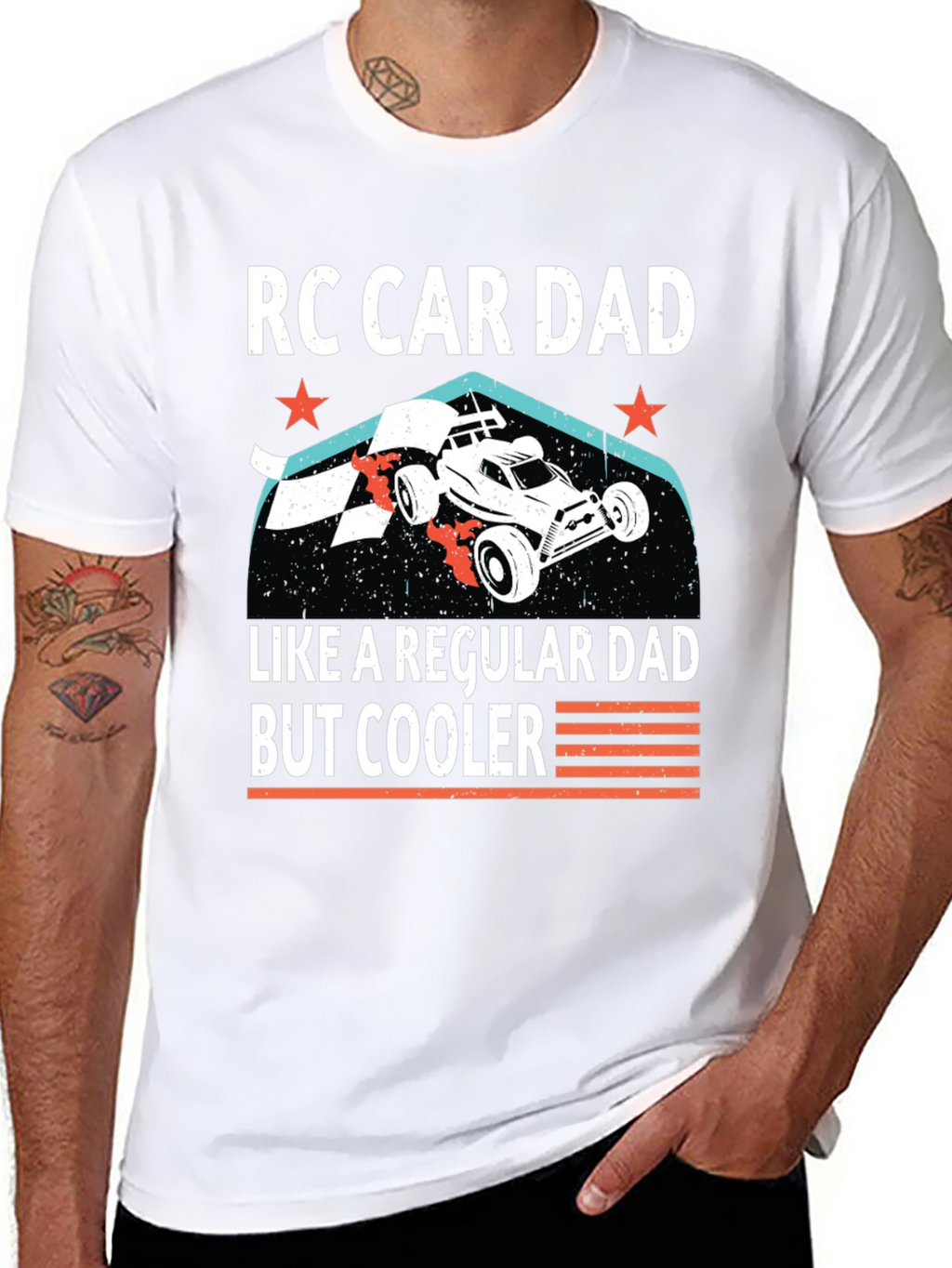 RC Car Dad T-Shirt: Cool Fathers Day Gift