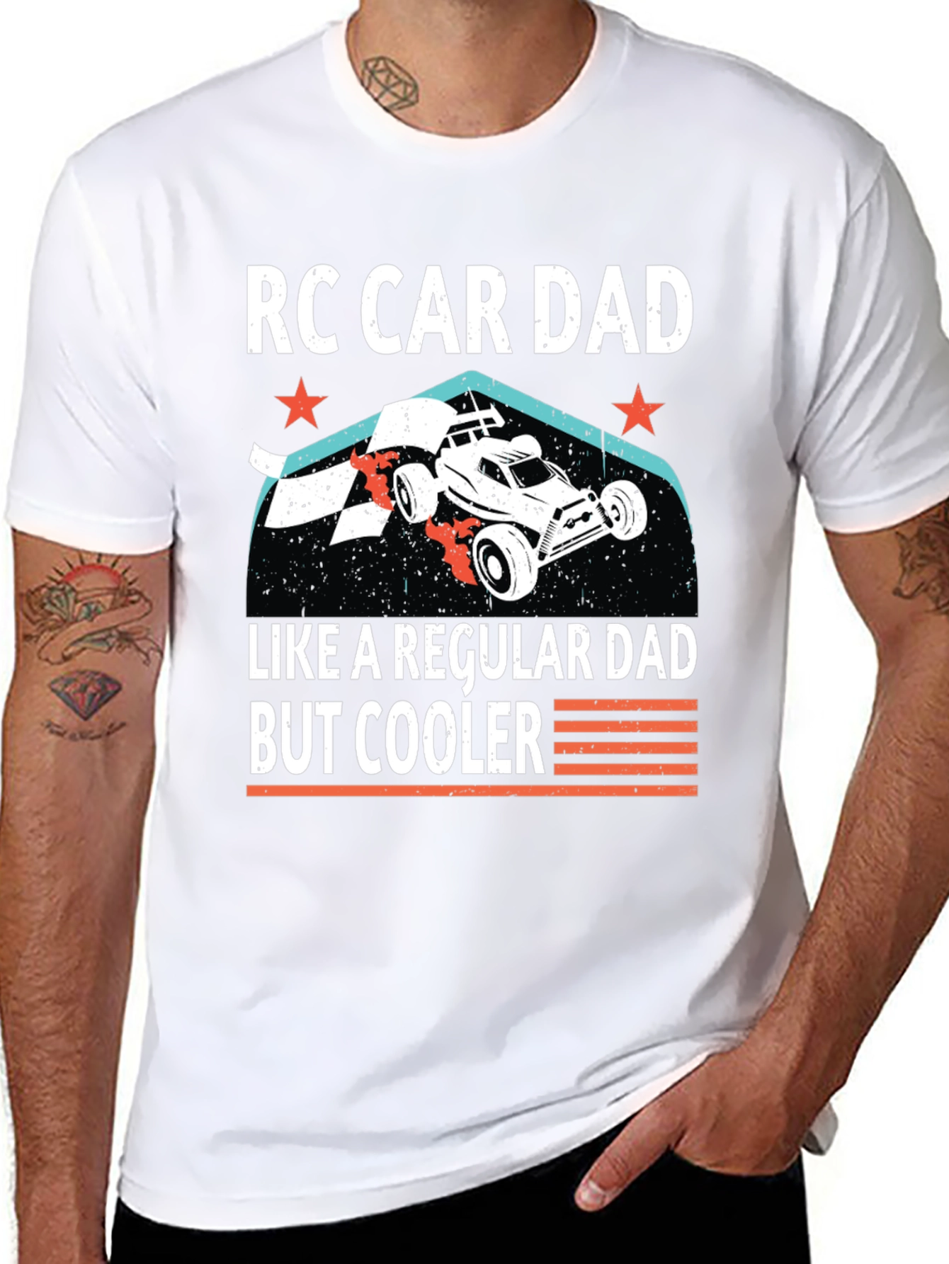 RC Car Dad T-Shirt: Cool Fathers Day Gift