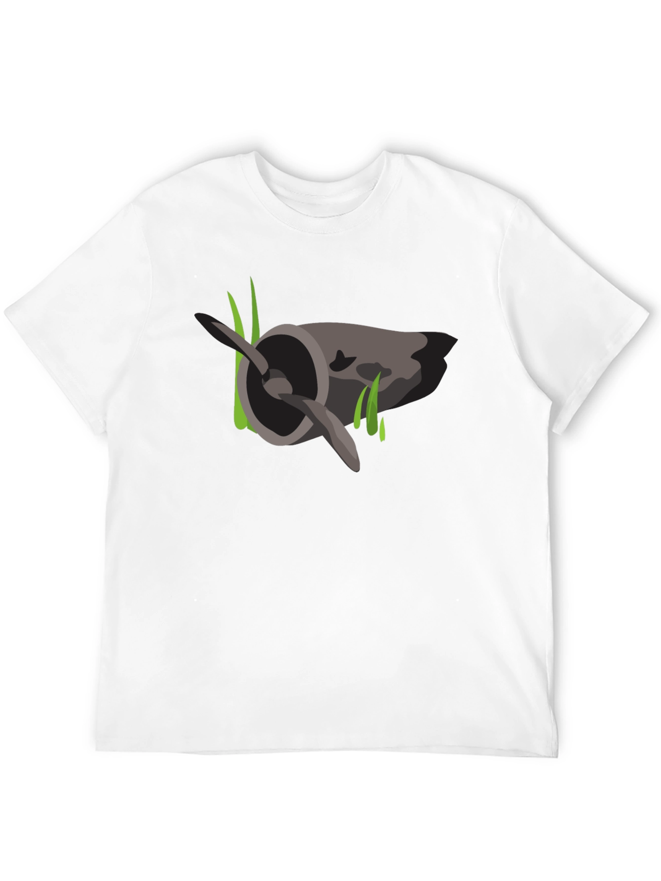 Mossy Plane Propeller Graphic T-Shirt