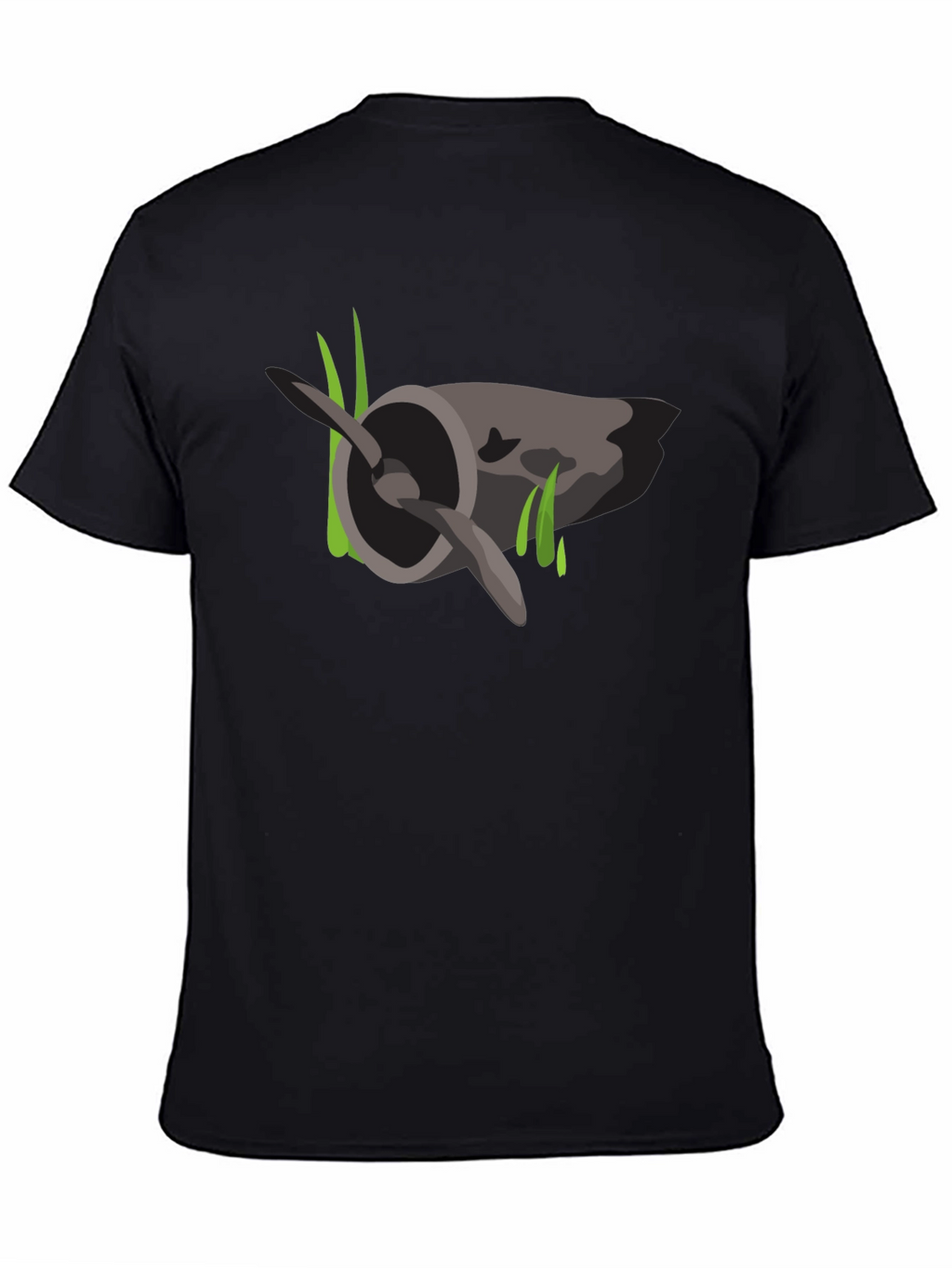 Mossy Plane Propeller Graphic T-Shirt