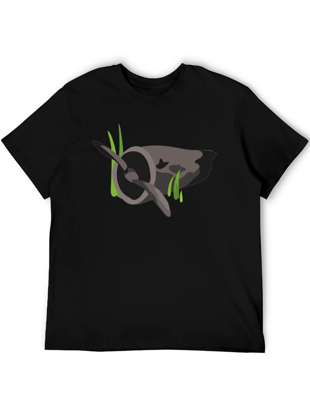 Mossy Plane Propeller Graphic T-Shirt