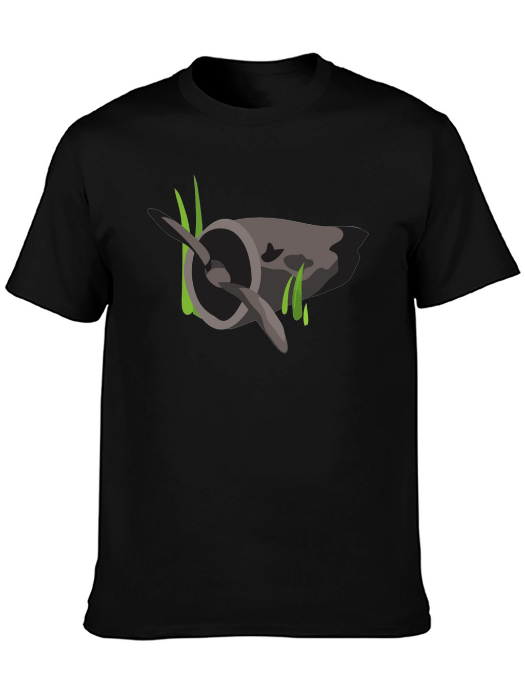 Mossy Plane Propeller Graphic T-Shirt