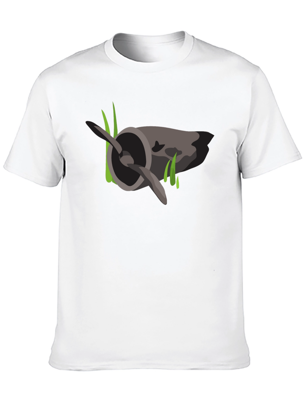 Mossy Plane Propeller Graphic T-Shirt