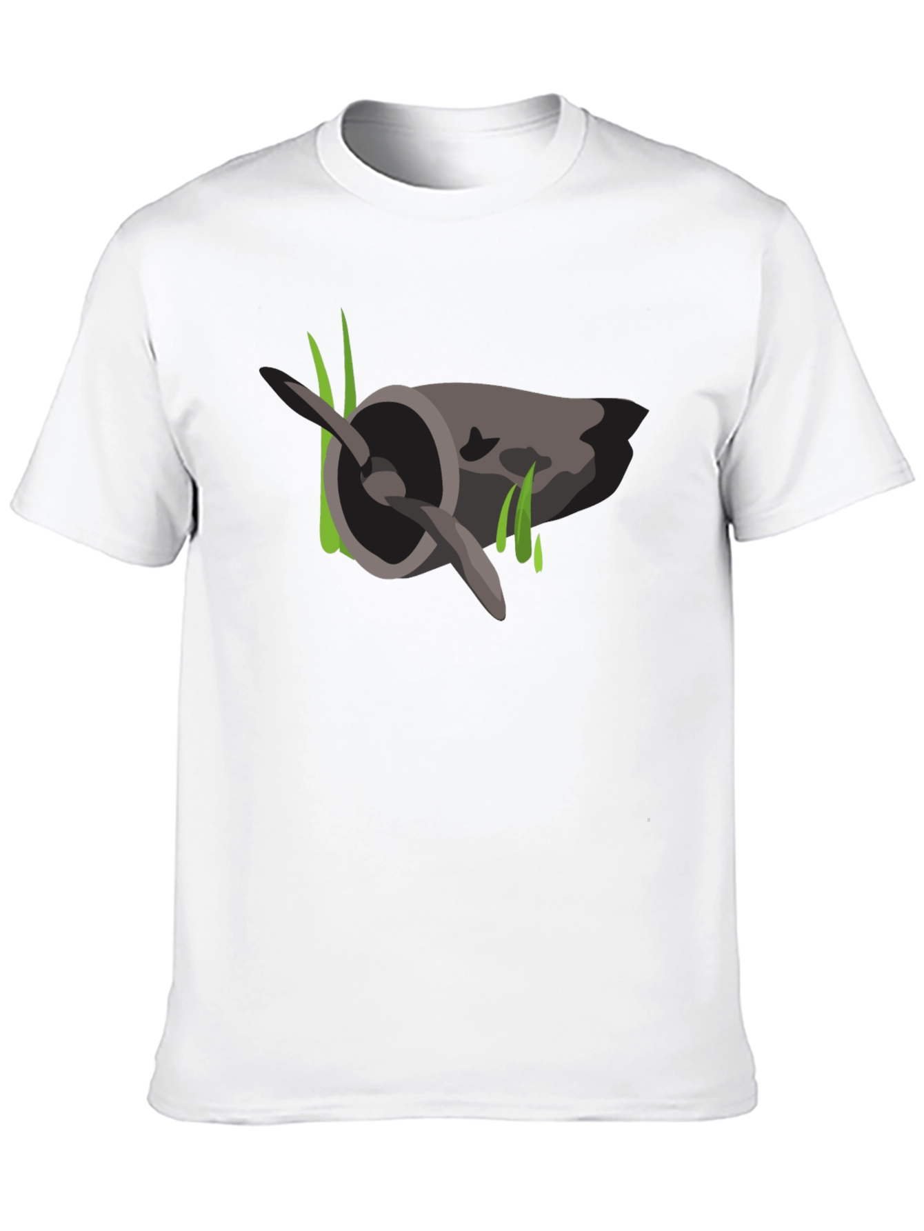 Mossy Plane Propeller Graphic T-Shirt
