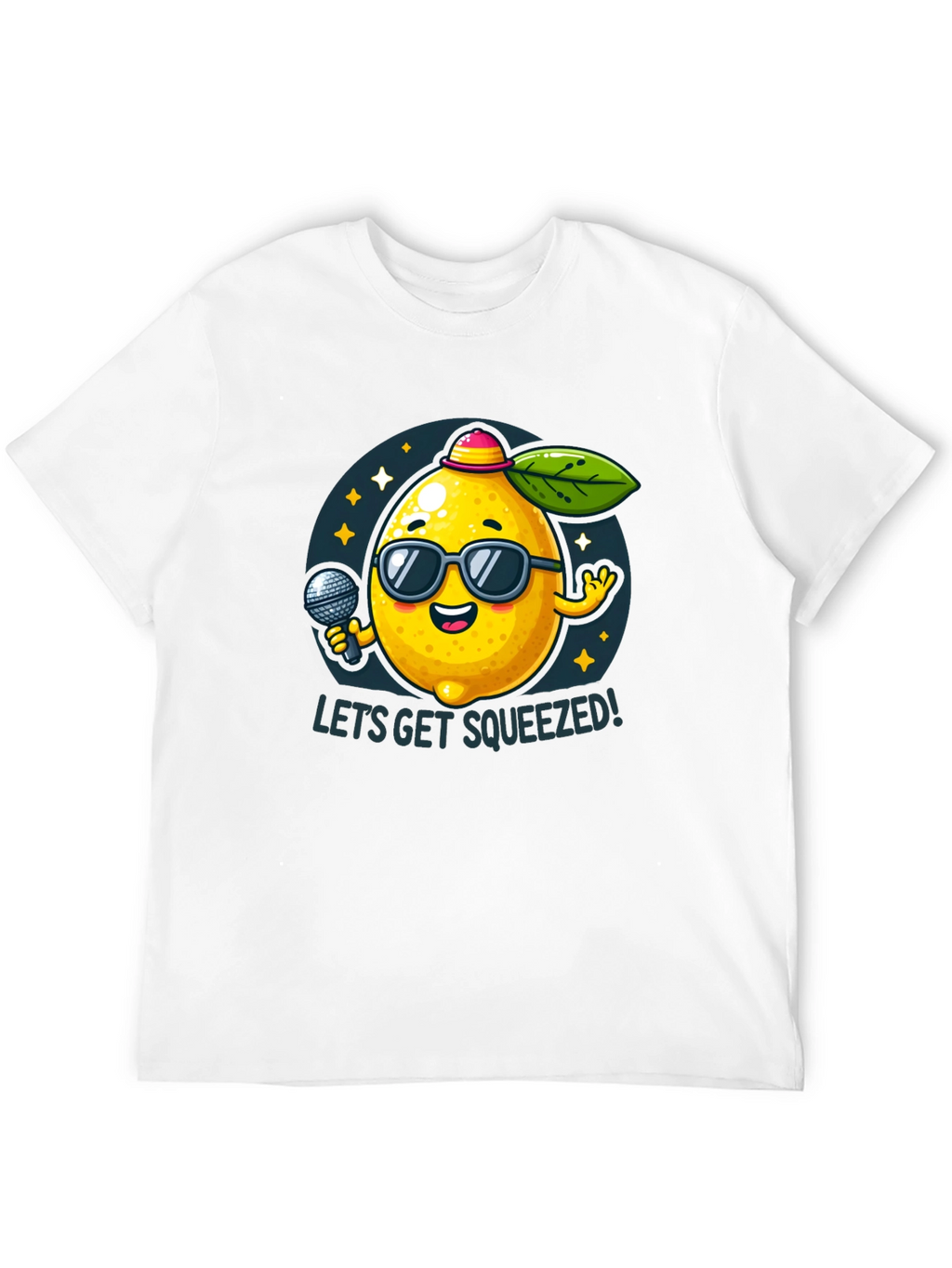 Funny Lemon T-Shirt - Lets Get Squeezed!