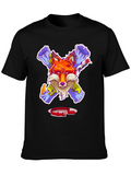 Fox Graphic Tee - Unique Animal Design