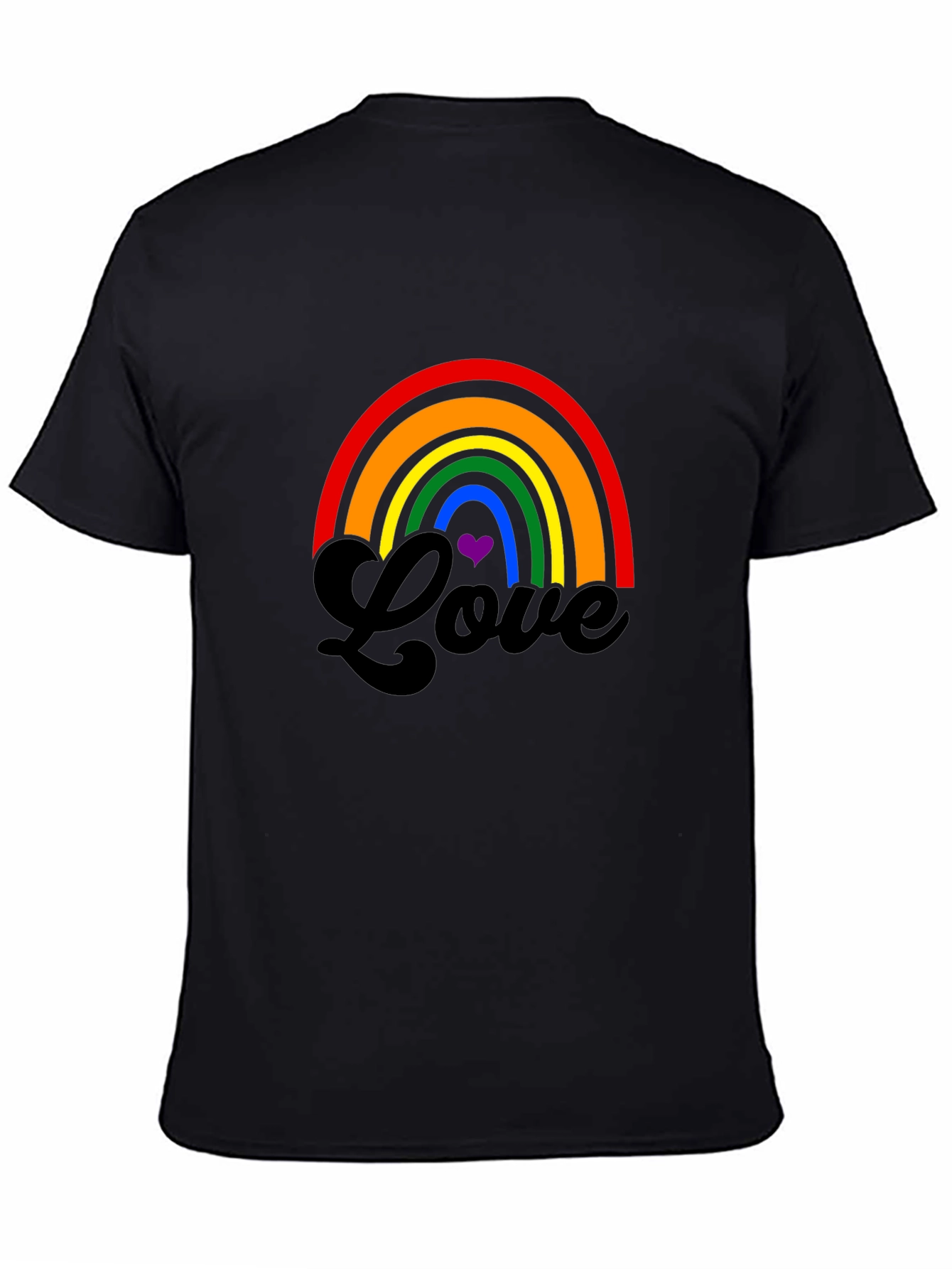 Rainbow Love Graphic Tee - Pride T-Shirt