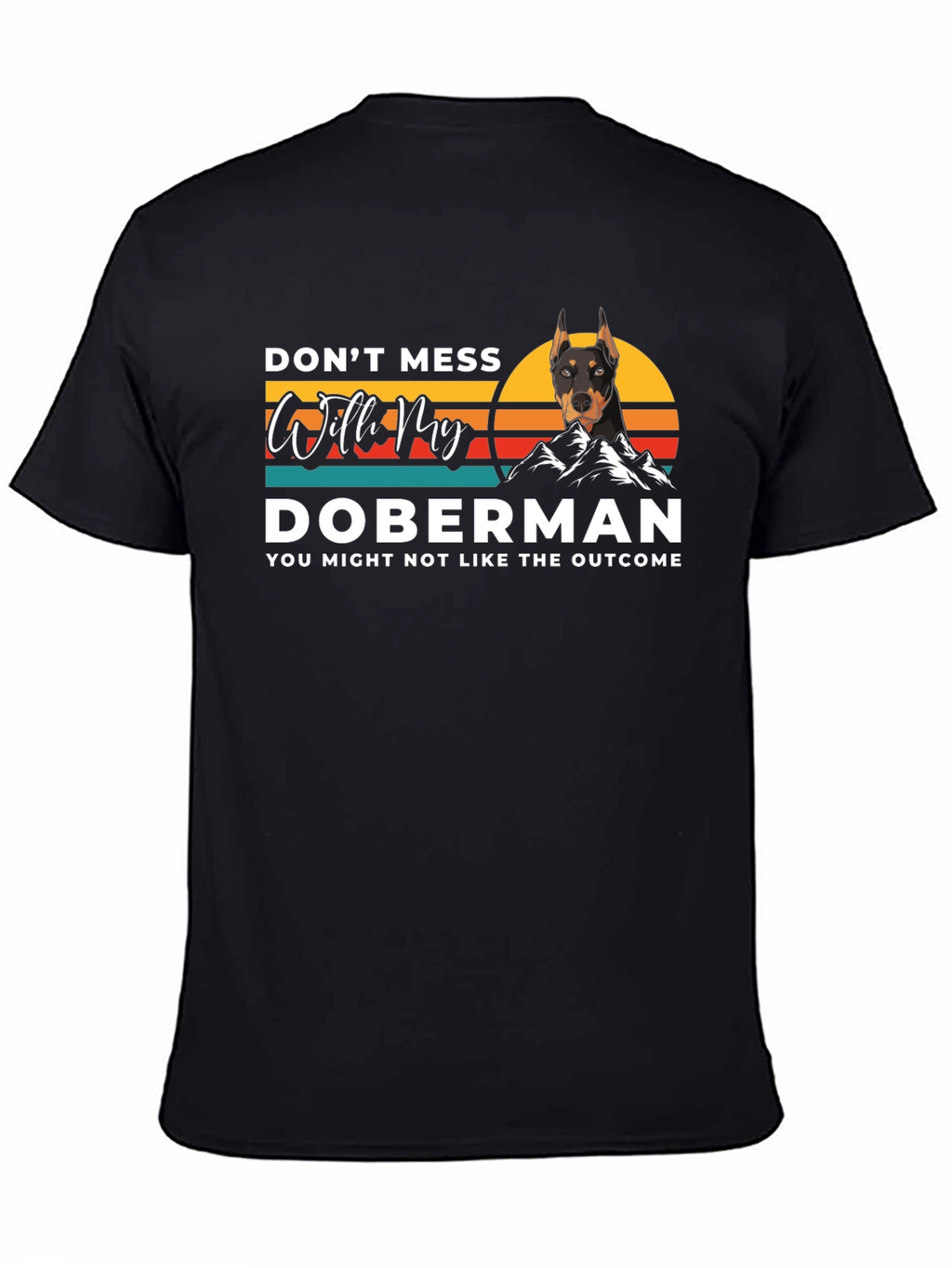 Doberman Graphic Tee - Dog Lover T-Shirt
