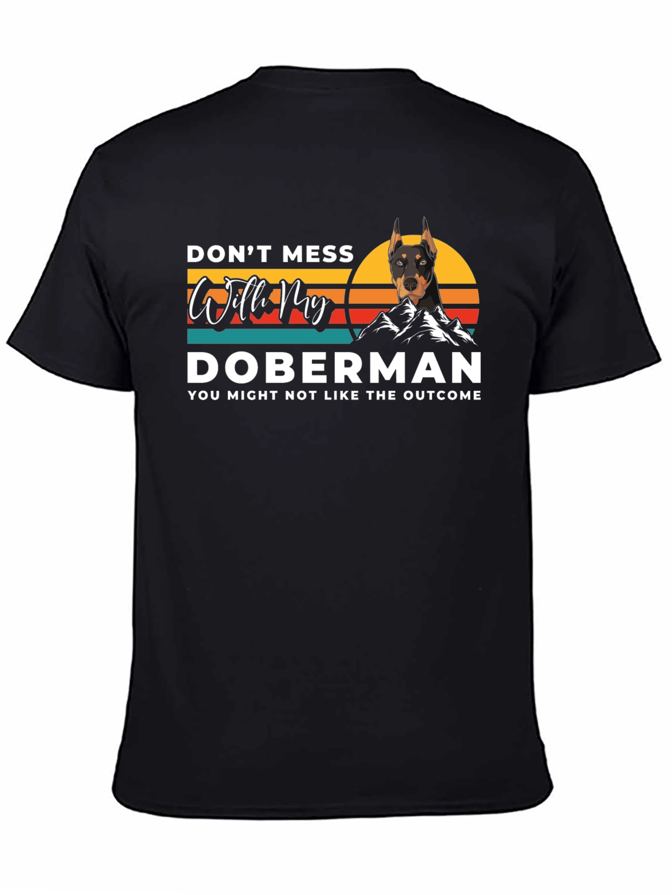 Doberman Graphic Tee - Dog Lover T-Shirt