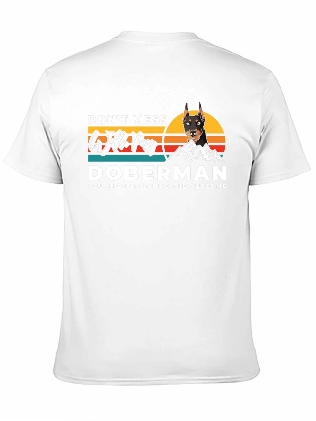 Doberman Graphic Tee - Dog Lover T-Shirt
