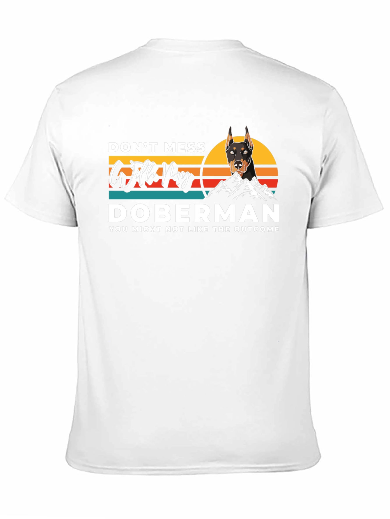 Doberman Graphic Tee - Dog Lover T-Shirt