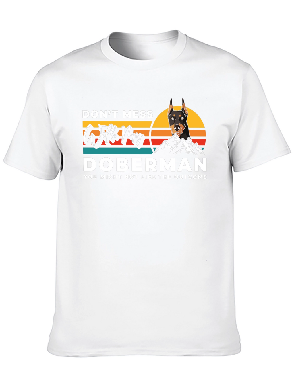 Doberman Graphic Tee - Dog Lover T-Shirt