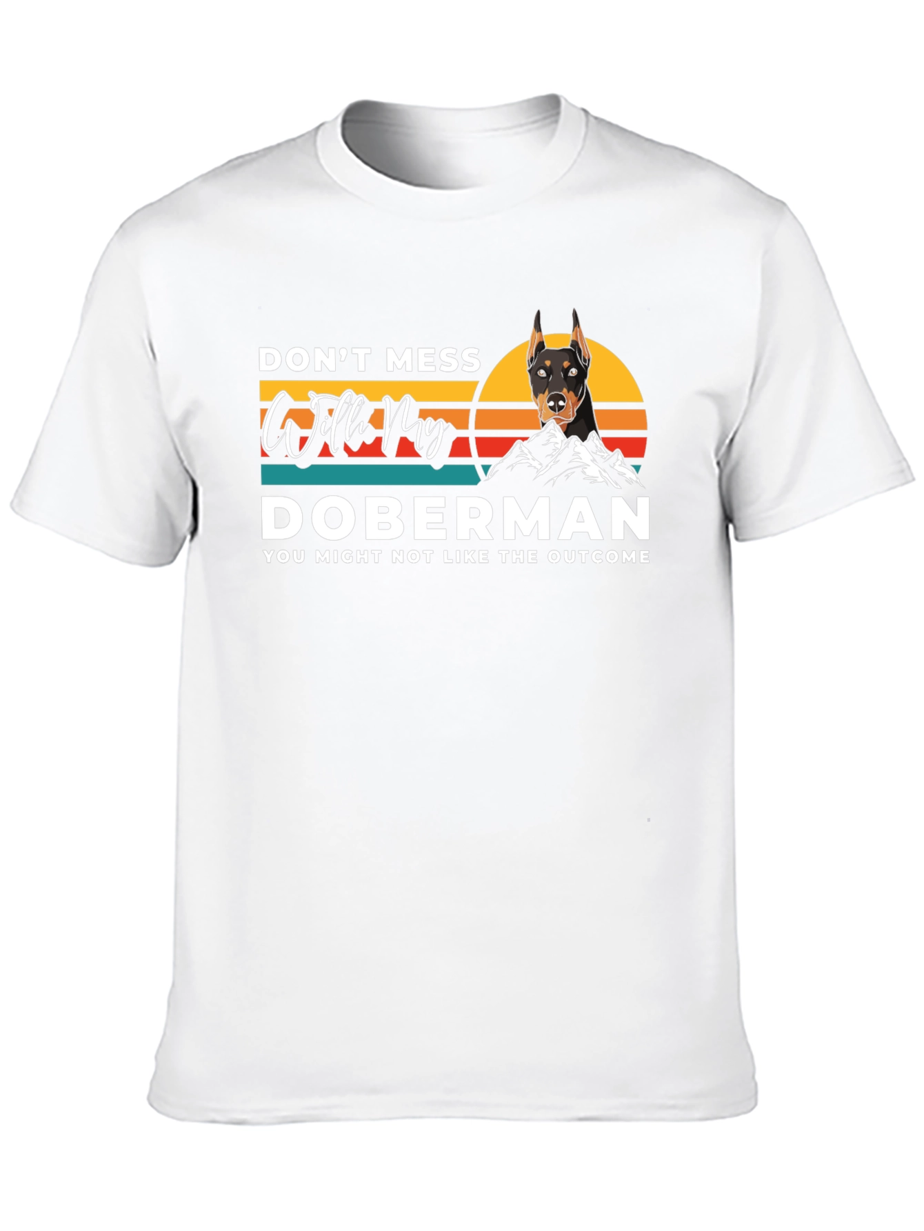 Doberman Graphic Tee - Dog Lover T-Shirt