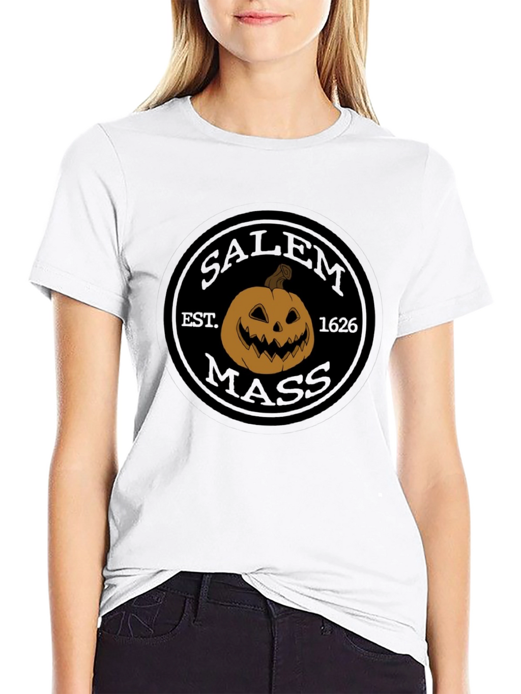 Salem Mass Pumpkin T-Shirt