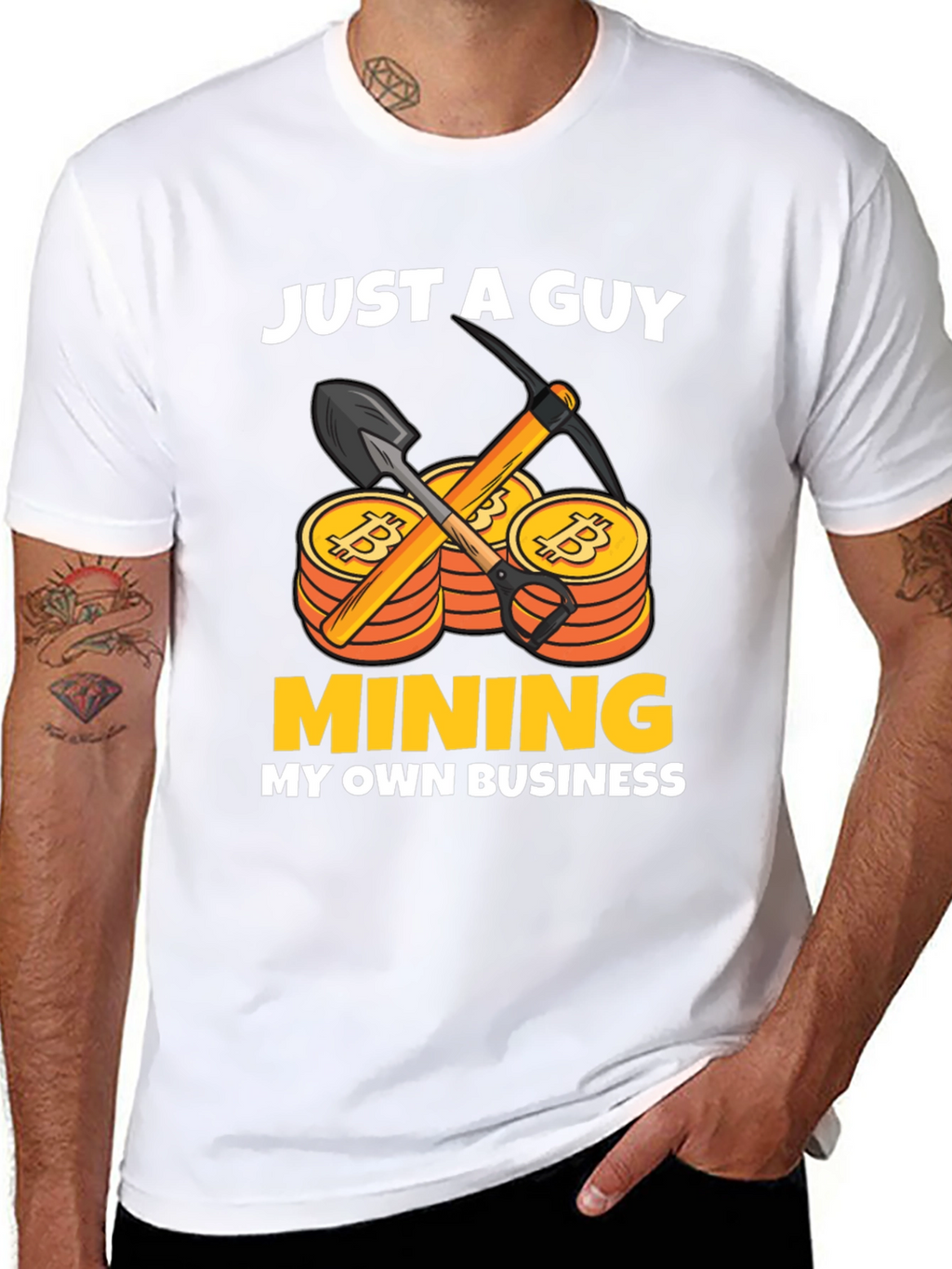 Just A Guy Mining My Own Business T-Shirt