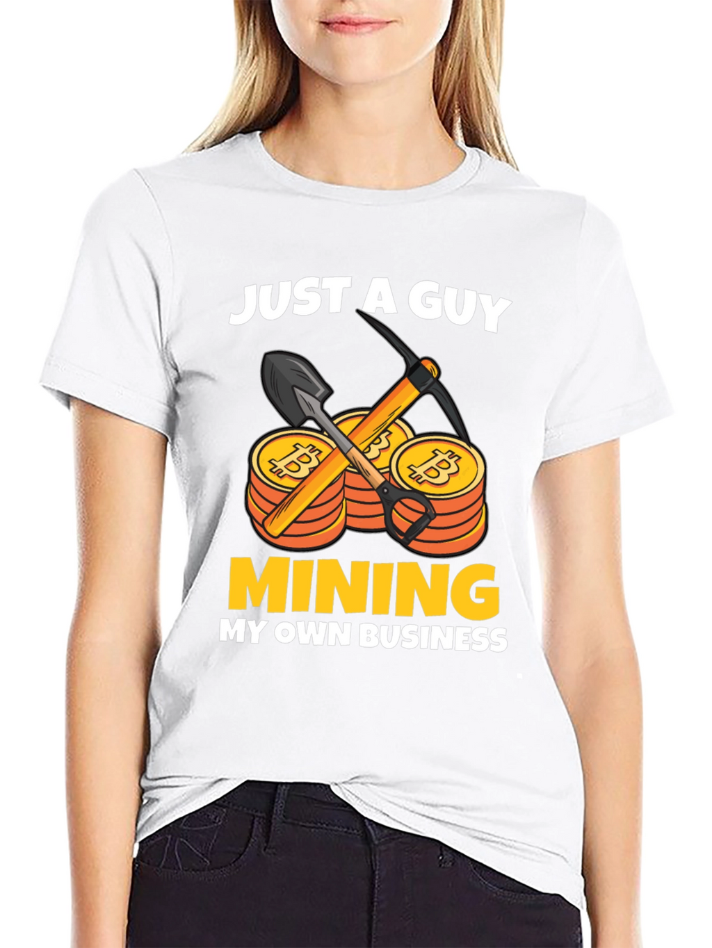 Just A Guy Mining My Own Business T-Shirt