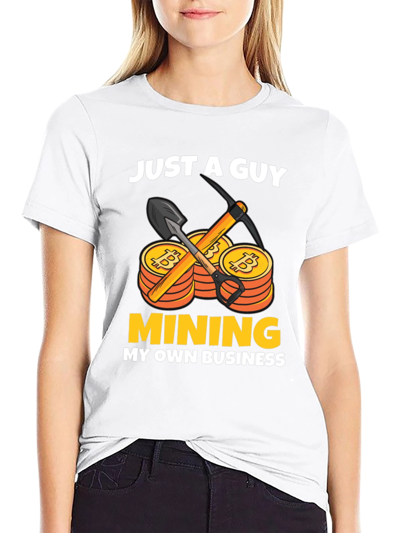 Just A Guy Mining My Own Business T-Shirt