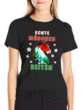 Echte Madchen Reiten Horse T-Shirt