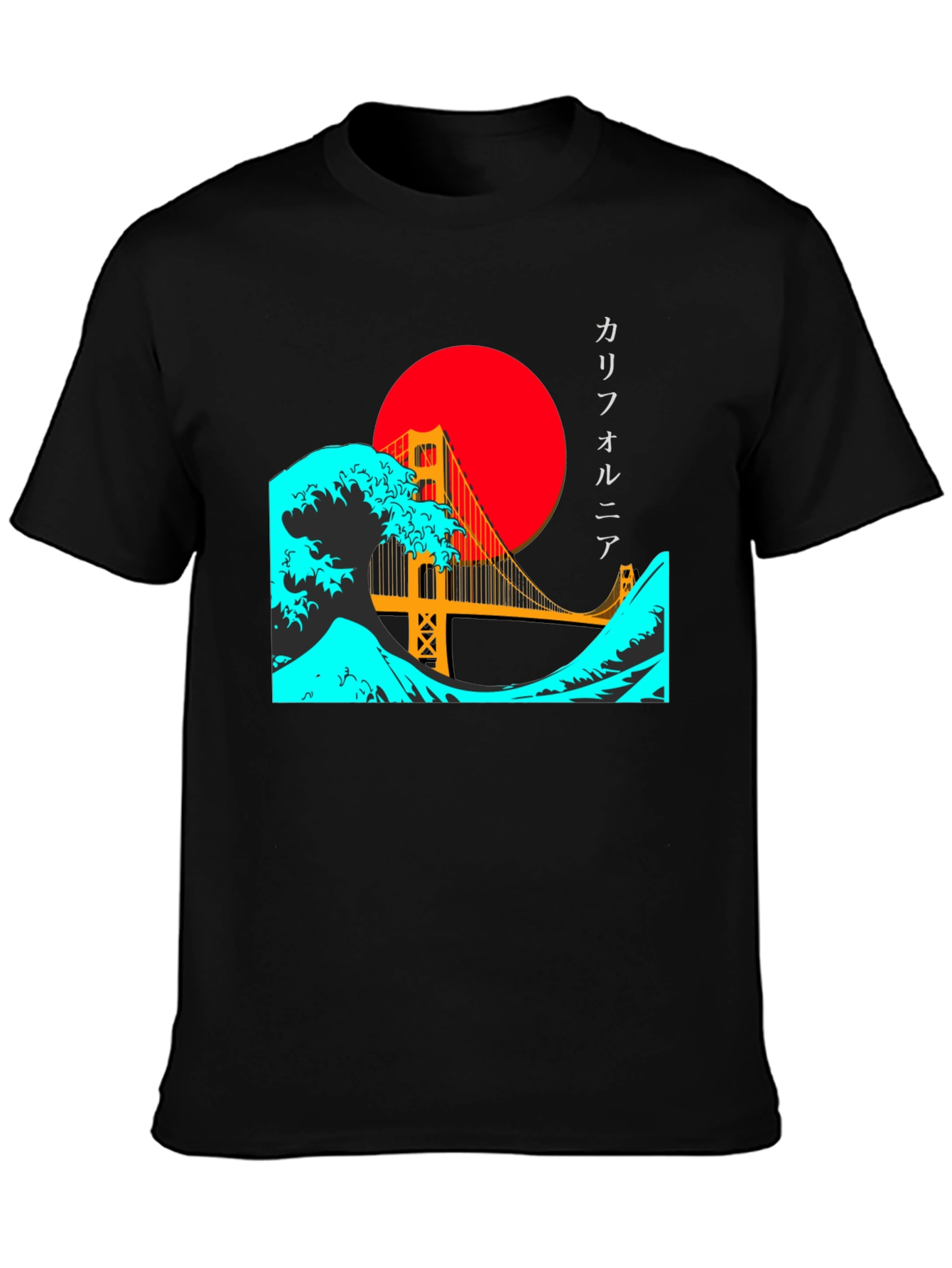 California Wave Retro T-Shirt