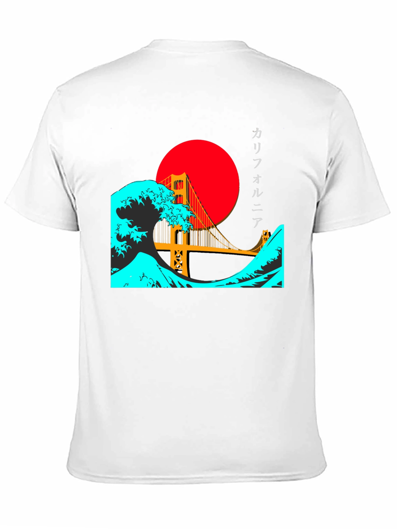 California Wave Retro T-Shirt