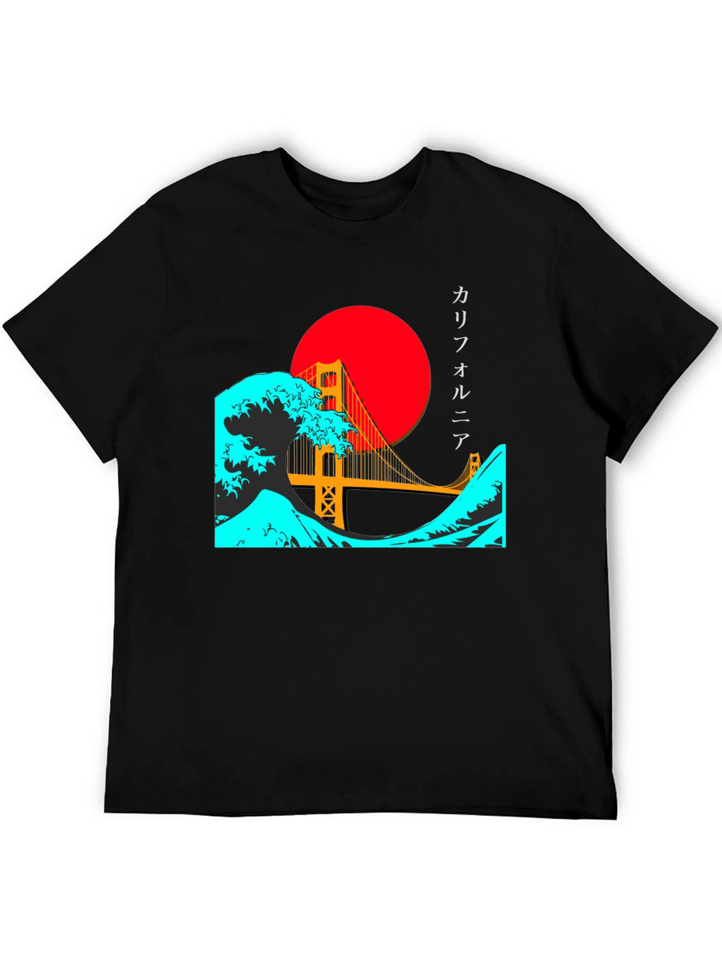 California Wave Retro T-Shirt