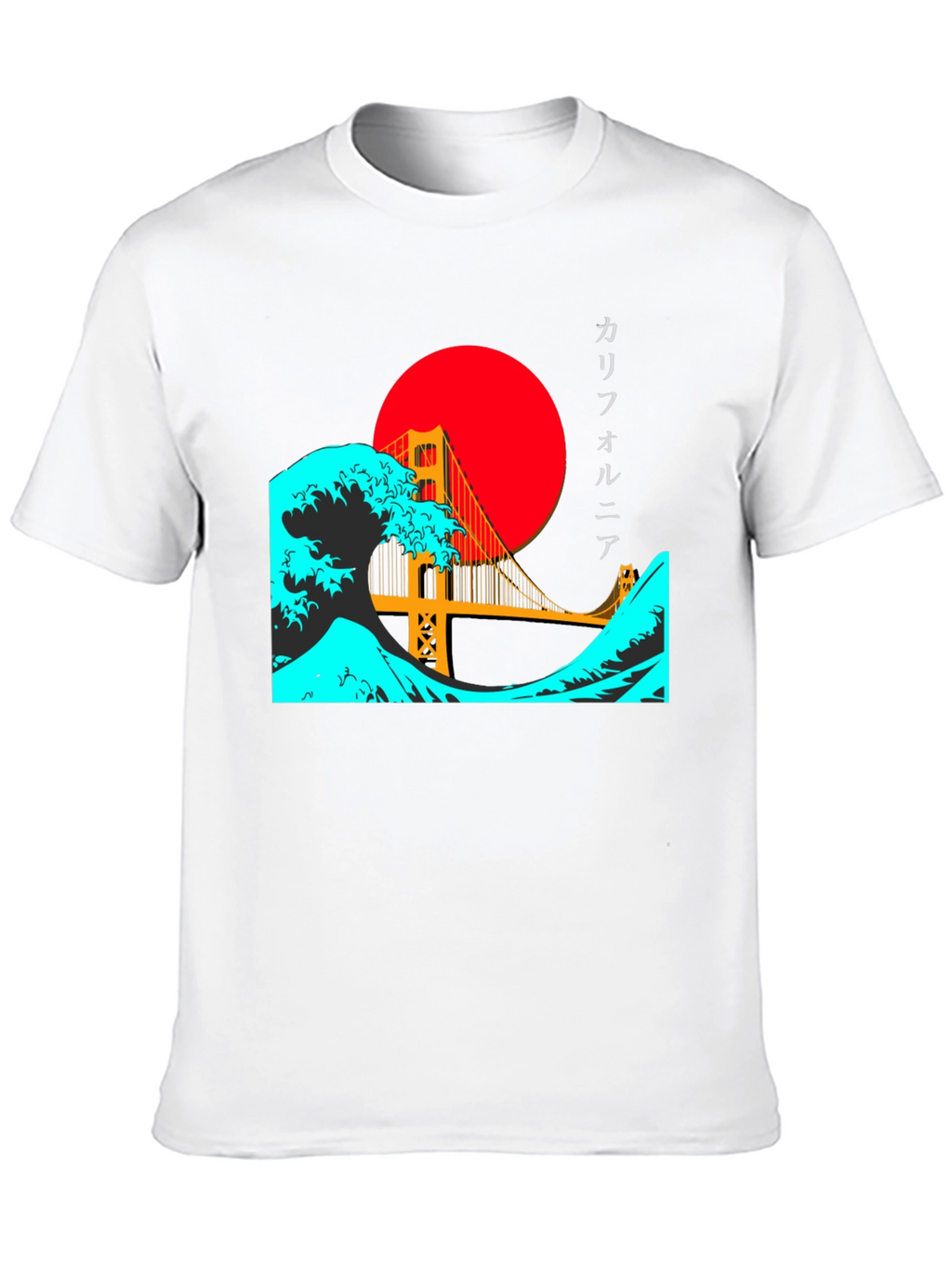 California Wave Retro T-Shirt